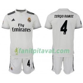 Real Madrid SERGIO RAMOS 4 Lasten Koti 2018/2019 - Jalkapallo Pelipaidat (S/S)